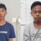 Dua orang tersangka yang diamankan BNNK Bontang. (Dok. BNN Bontang)