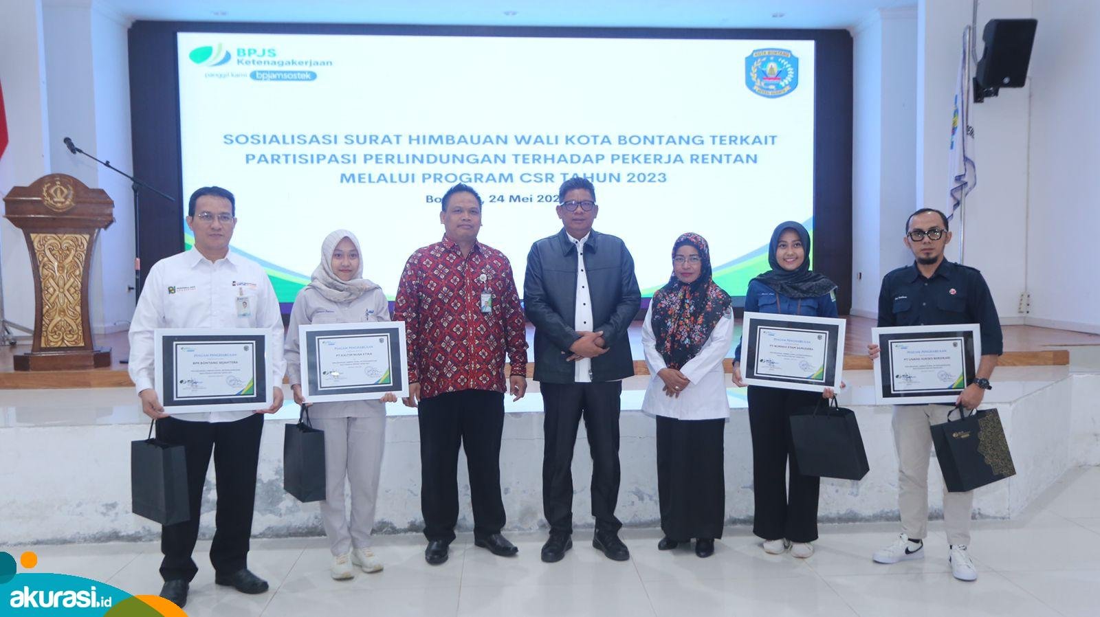 Pemkot Bontang Sosialisasi Program BPJS Ketenagakerjaan Pekerja Rentan