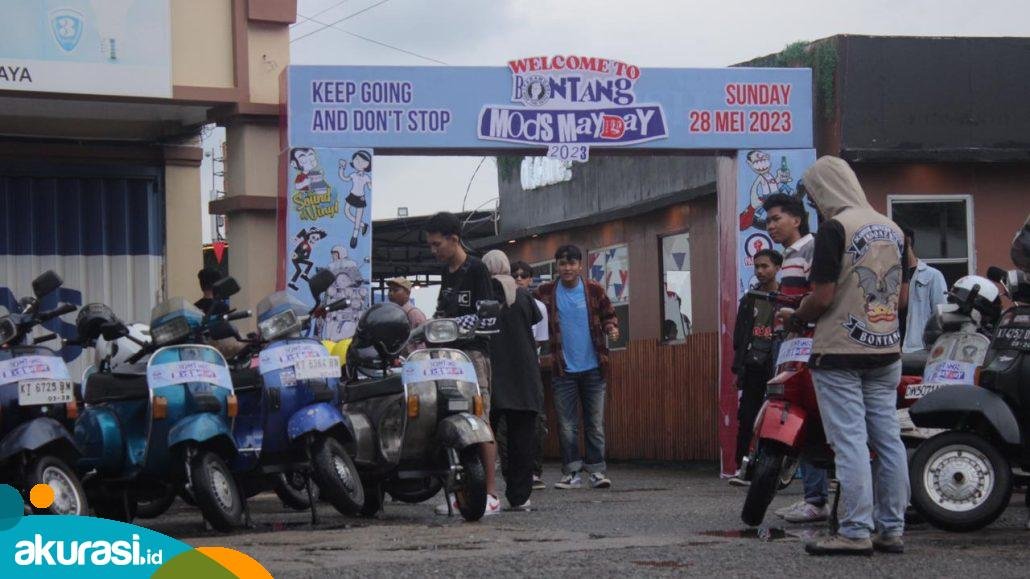 Ratusan Skuteris Meriahkan Mods MayDay di Bontang, Ini Sejarahnya