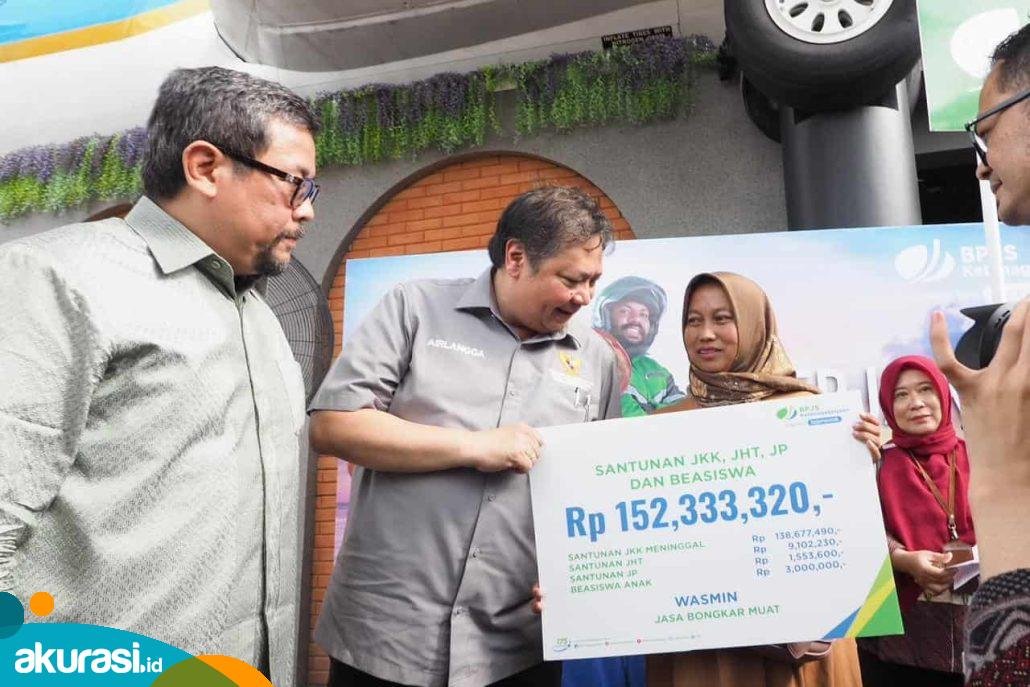 BPJS Ketenagakerjaan Besar Manfaatnya, Menko Airlangga Ajak Masyarakat Bergabung