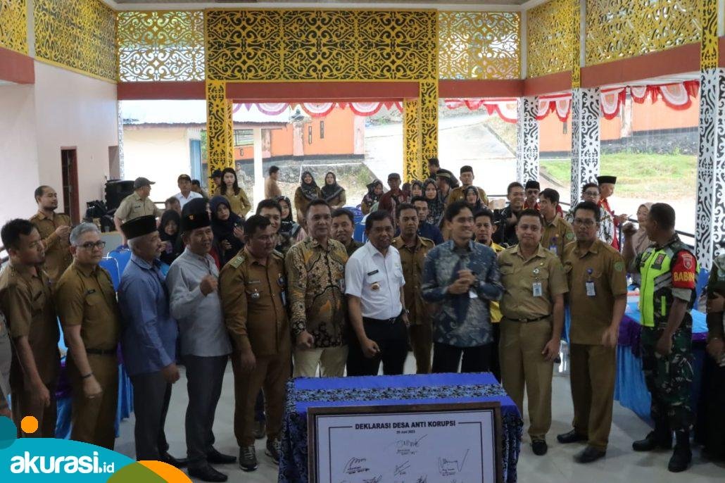 Desa Tengin Baru Jadi Desa Percontohan Antikorupsi, KPK Sampai Turun Berikan Bimbingan