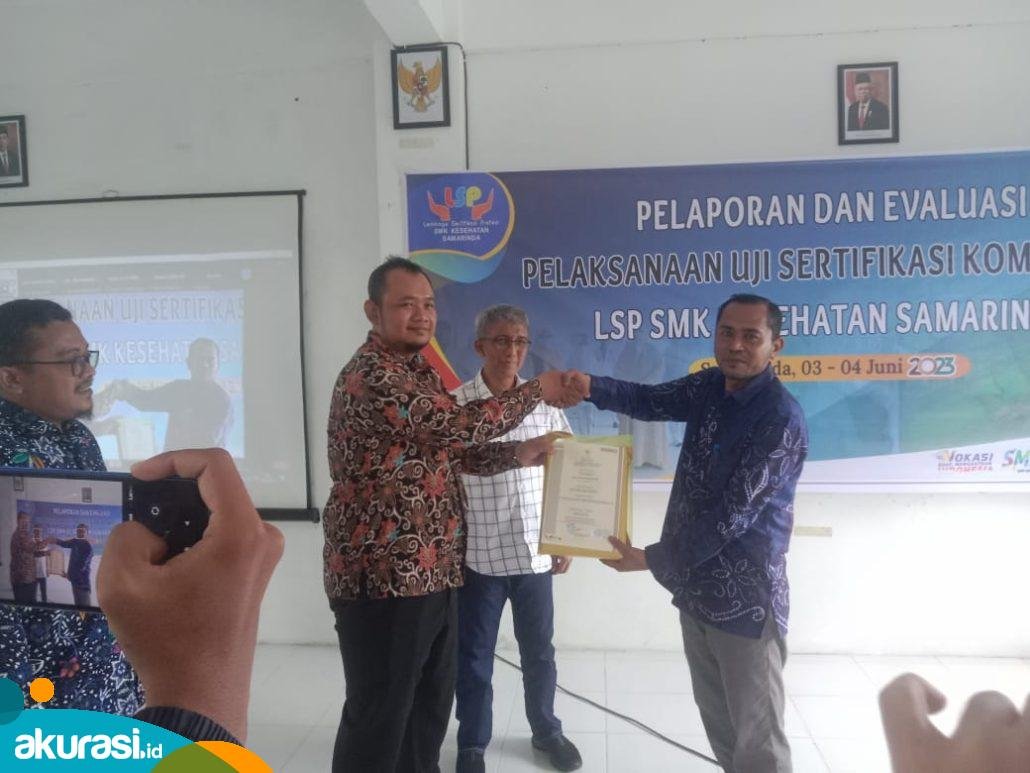 Disdikbud Kaltim Apresiasi USK LSP SMK Kesehatan Samarinda: Evaluasi Berjenjang Diharapkan Terus Dilakukan