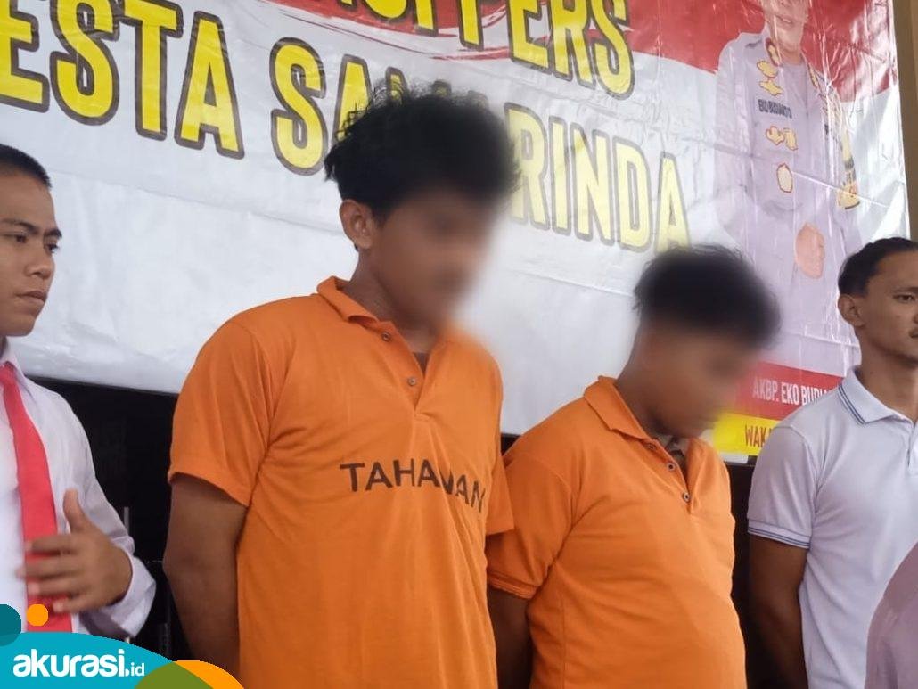 Dua Pelaku Begal di Jalan Moeis Hasan Samarinda Seberang Berhasil Diringkus Polisi