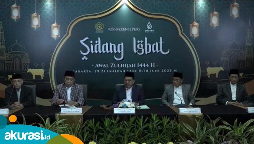 Pemerintah Tetapkan Hari Raya Iduladha 1444 H Jatuh pada 29 Juni 2023