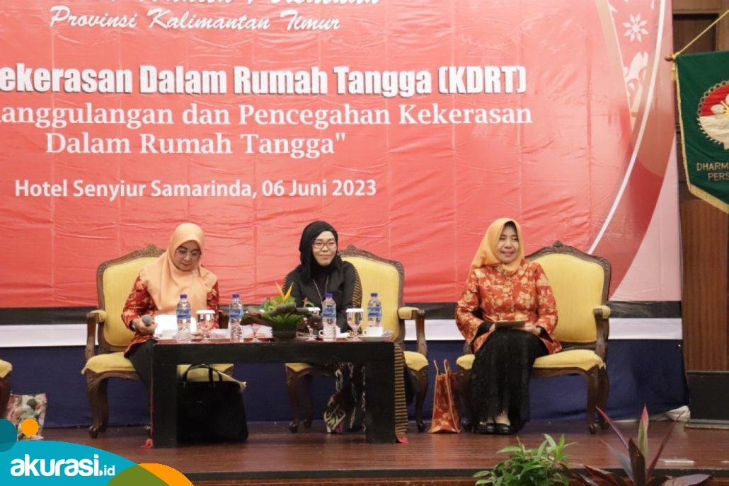 Gelar Seminar, DWP Kaltim Edukasi Pencegahan KDRT
