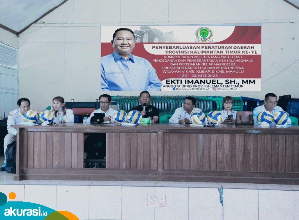 Sosialisasi Perda Narkotika di Kecamatan Damai, Ekti Imanuel: Mari Bangun Generasi Berprestasi Tanpa Narkoba
