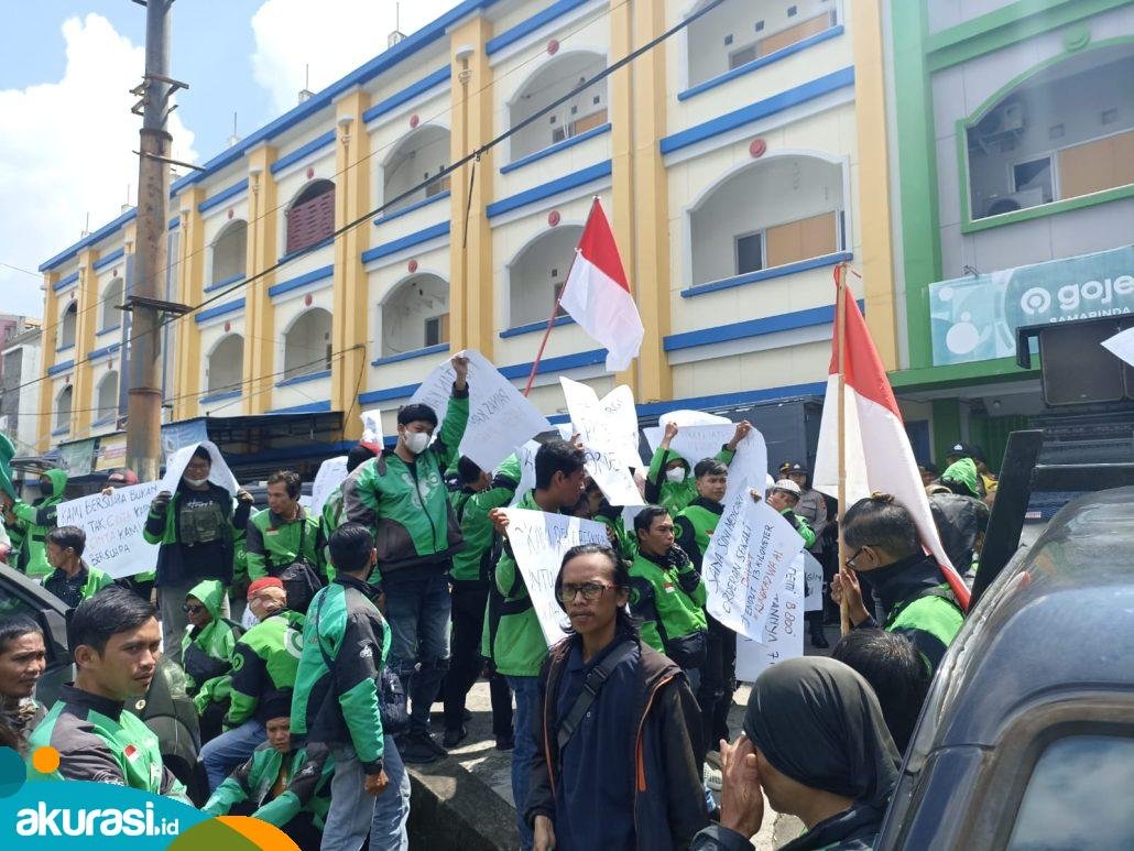 Ratusan Driver Gojek Samarinda Demo, Tuntut Keadilan dan Perubahan Sistem Kerja