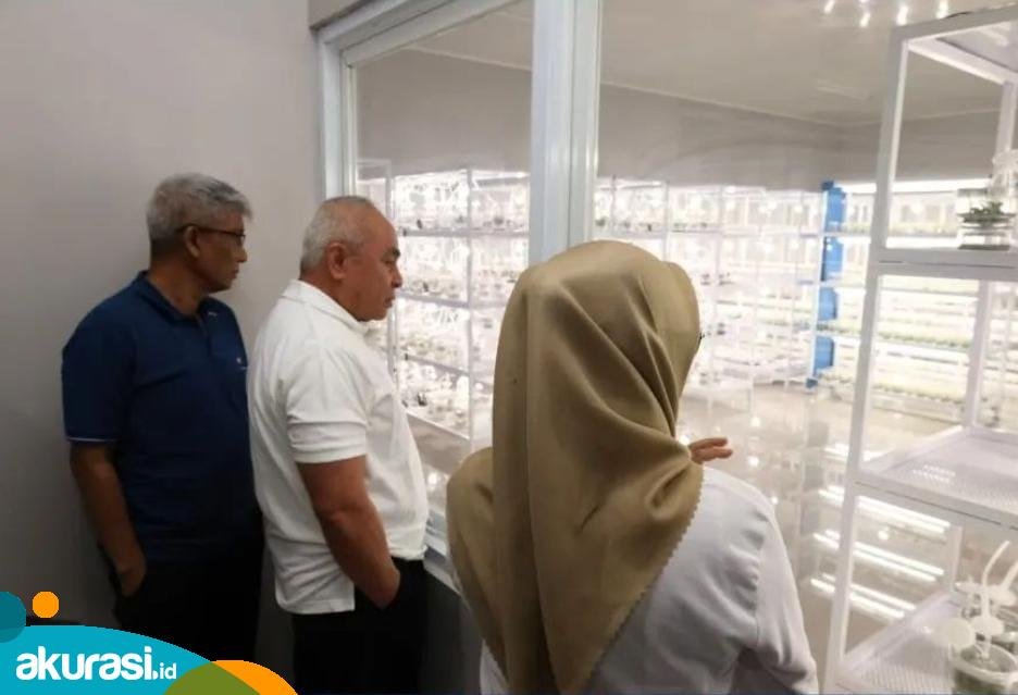 Gubernur Isran Harap Lab Kultur Jaringan Hasilkan Bibit Varietas Unggul