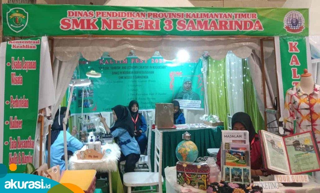 SMKN 3 Samarinda Promosikan 3 Jurusannya pada Event Kaltim Fest 2023