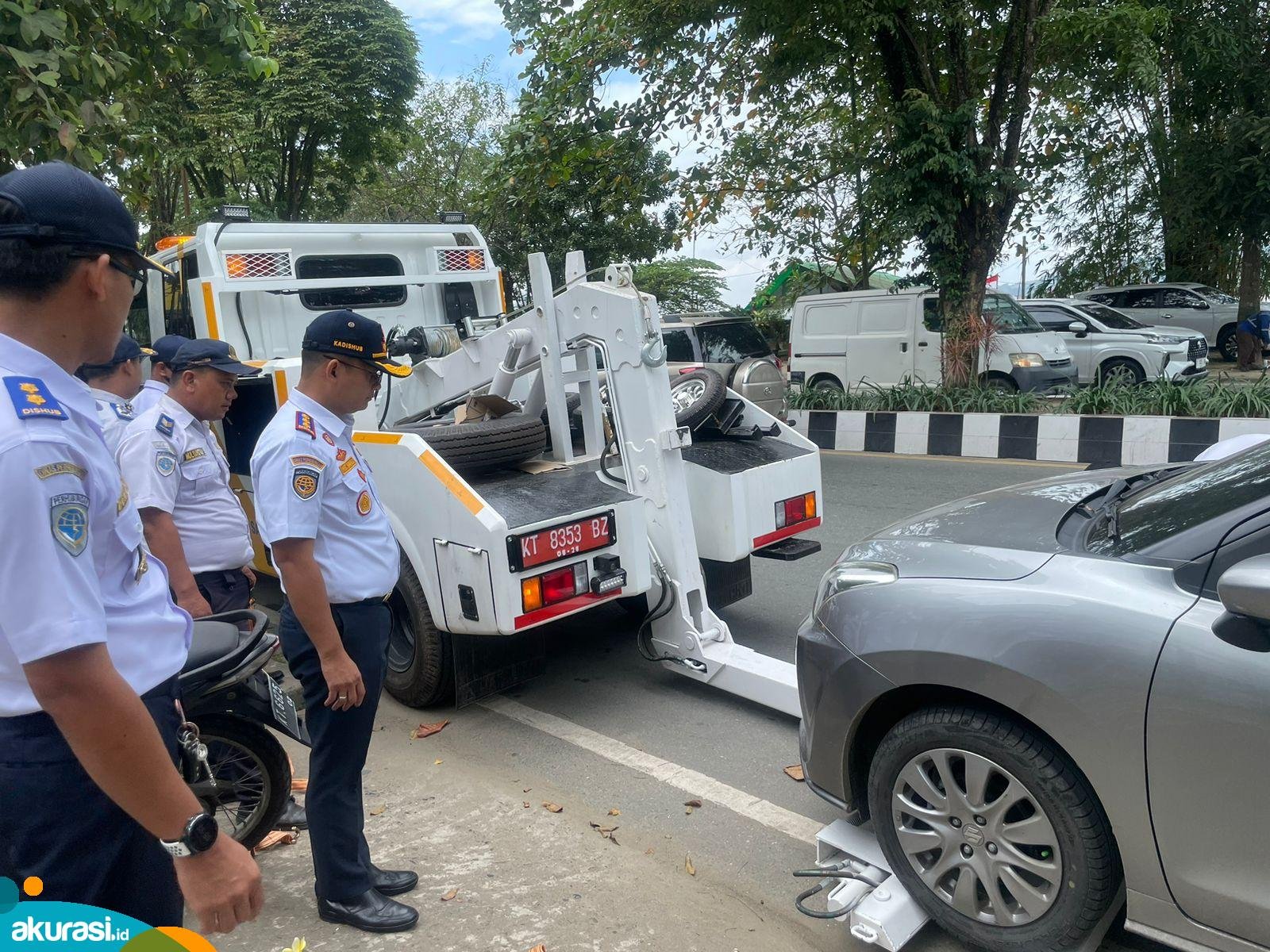 Dishub Kembali Gelar Penderekan, Kendaraan Pribadi hingga Angkot Diamankan