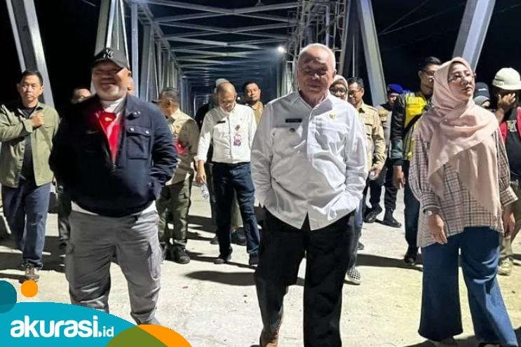 Jembatan Sambaliung Ditarget Beroperasi Akhir September 2023