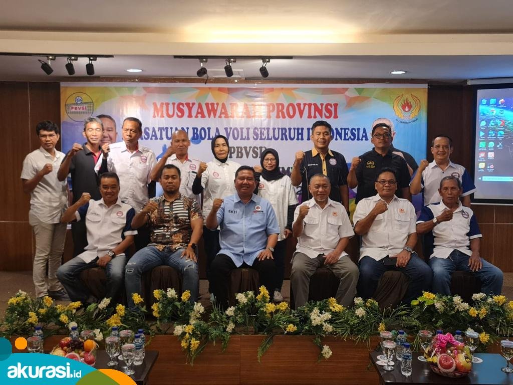 Ekti Imanuel Kembali Terpilih jadi Ketua Pengprov PBVSI Kaltim 2023-2027