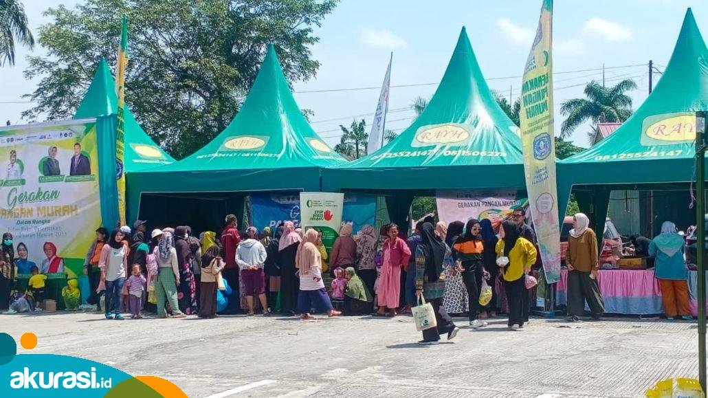 Program Pasar Murah Diminati Warga, Hanya Hitungan Jam 1.000 Paket Beras Ludes