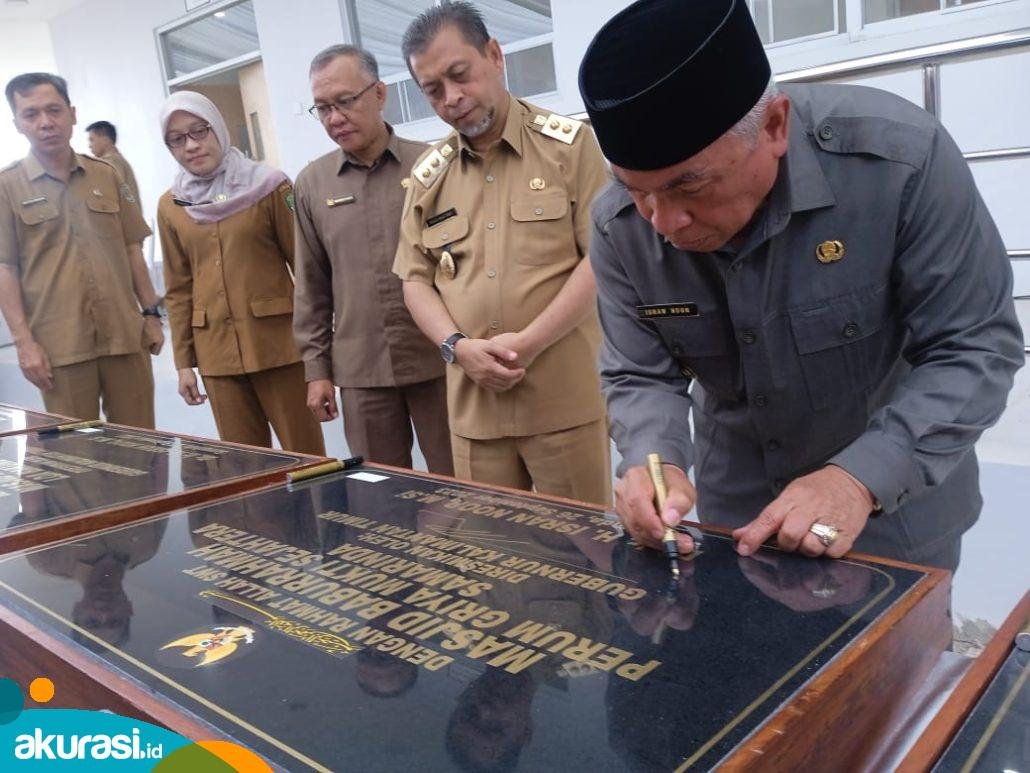 Gubernur Kaltim Isran Noor Resmikan 12 Gedung, Habiskan Uang Hampir Rp 500 Miliar