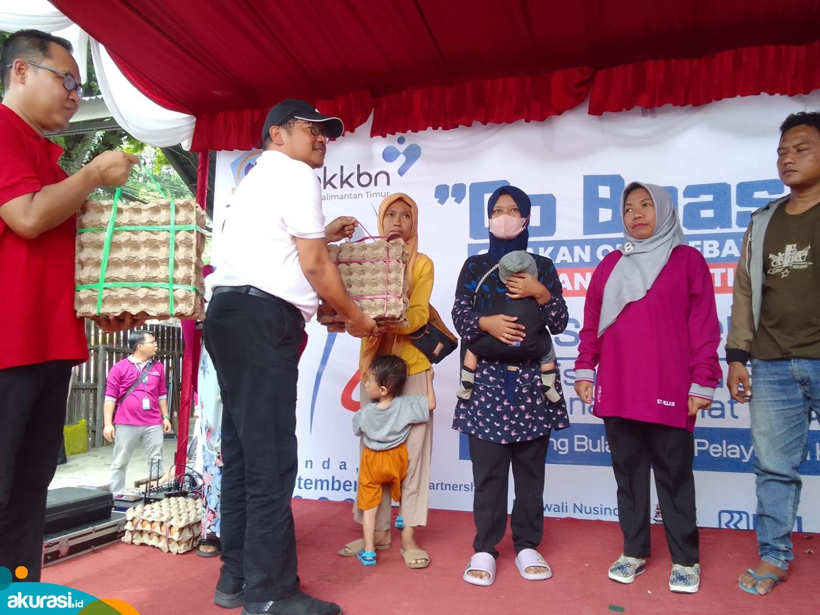 Kendalikan Stunting, BKKBN Kaltim Bagikan 1.000 Protein