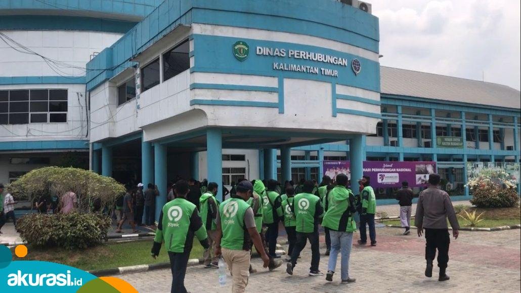 Aksi Sebelumnya Belum Mempan, AMKB Gojek Mengadu ke Dishub Kaltim