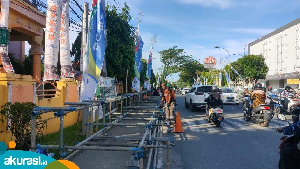3 Ribu Peserta Ramaikan Bontang City Carnival, Kursi Penonton Sudah Dirakit