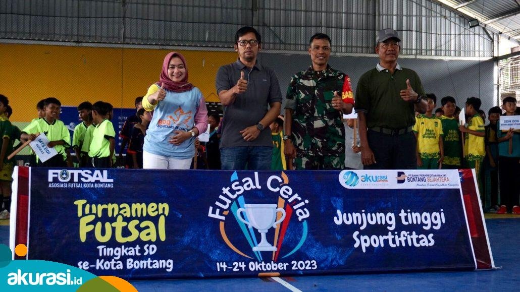 HUT ke-14, BPR Bontang Sejahtera Adakan Turnamen Futsal Tingkat SD