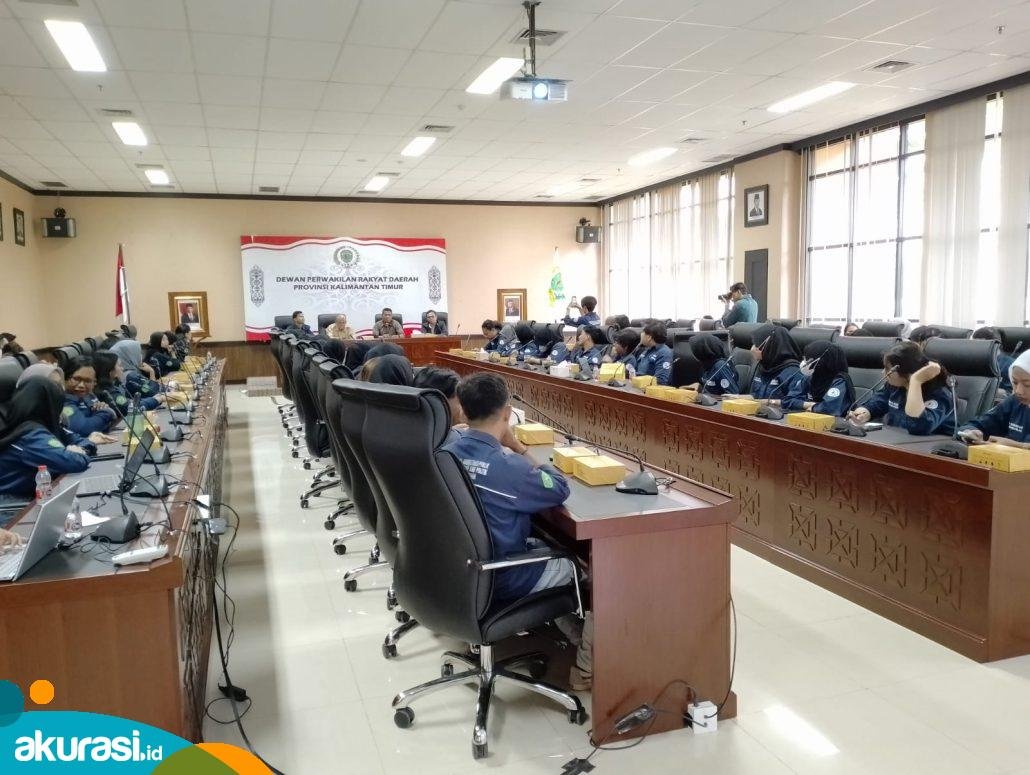 Dapat Kunjungan dari Mahasiswa Unmul, Rusman Ya'qub: DPRD Kaltim Bisa jadi Wadah Pembelajaran