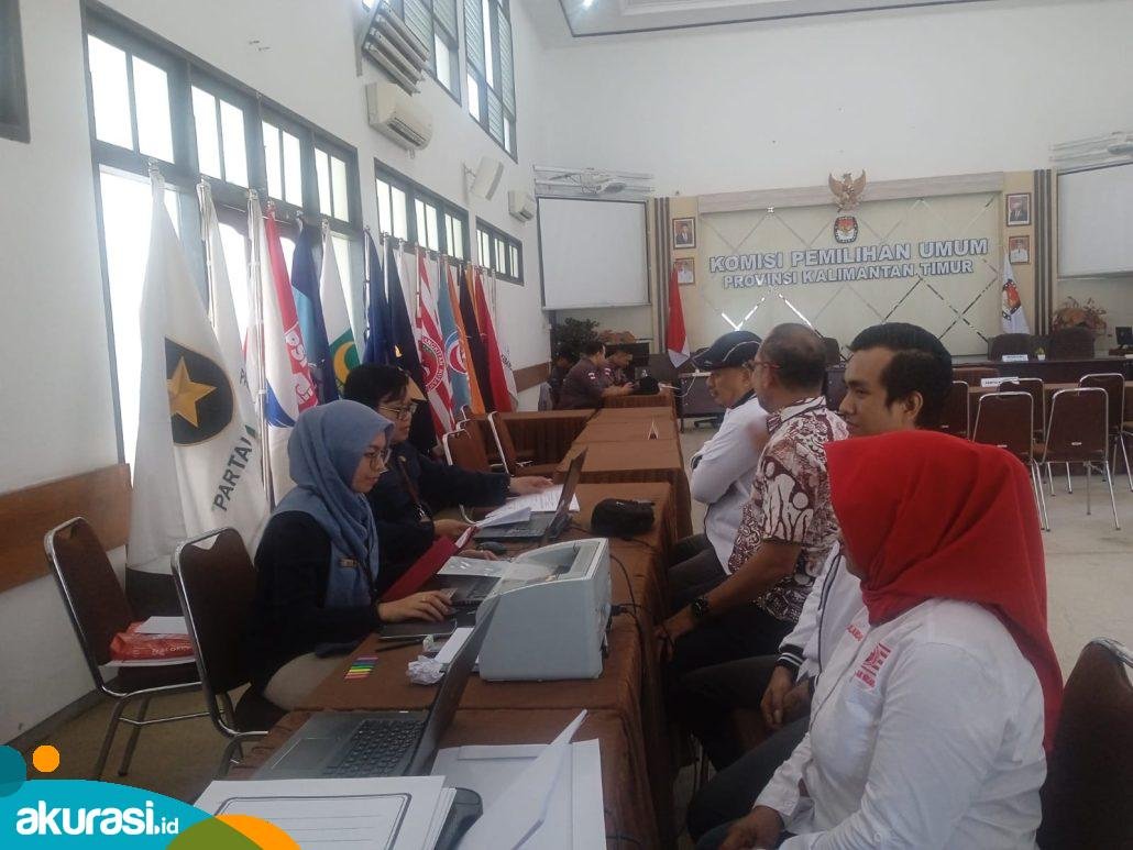 Baru Tiga Parpol Serahkan Pencermatan DCT, KPU Kaltim Tunggu 14 Partai Lagi