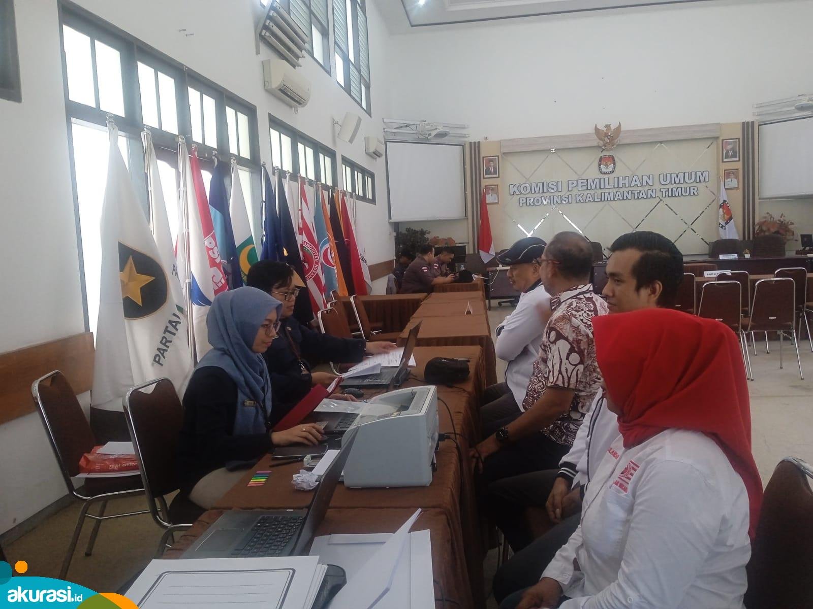 Baru Tiga Parpol Serahkan Pencermatan DCT, KPU Kaltim Tunggu 14 Partai Lagi