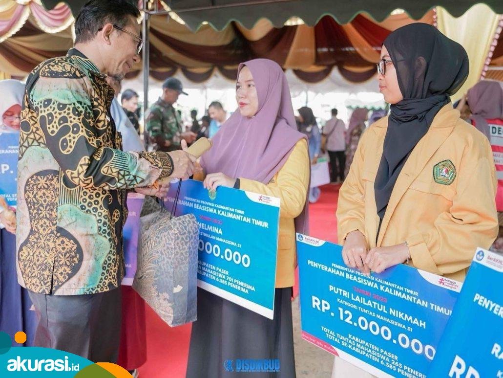 6.585 Anak Paser Terima Beasiswa Kaltim, Total Capai Rp22,4 Miliar