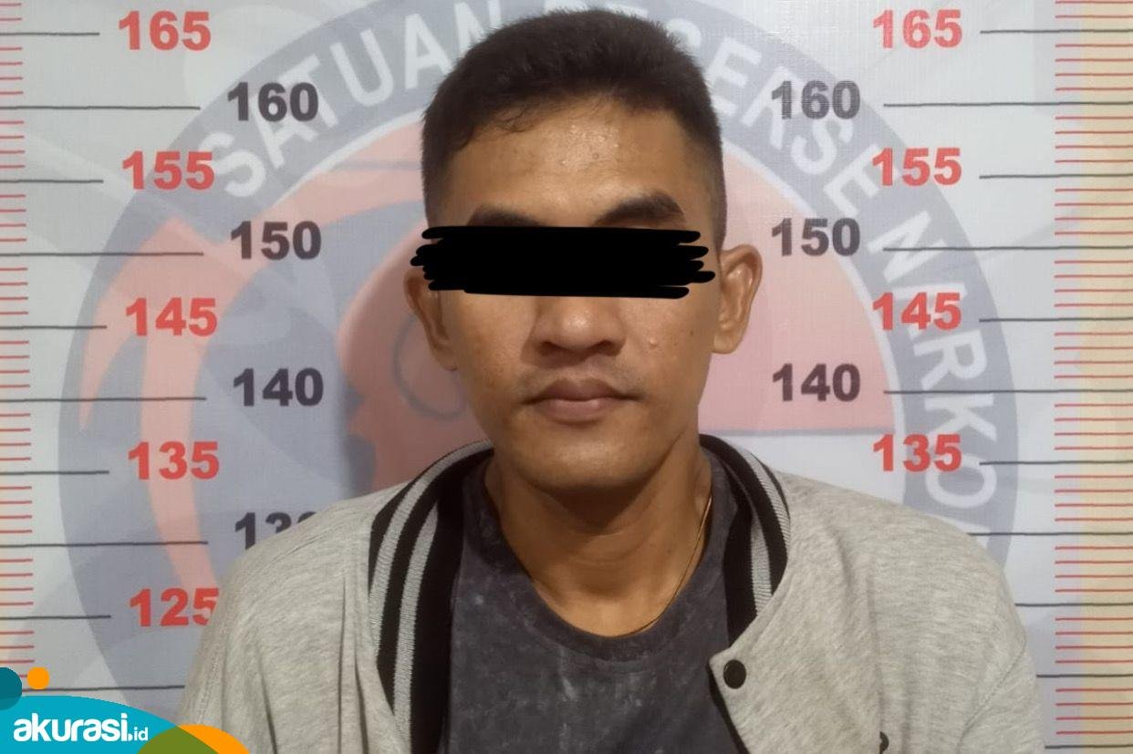Tidak Tobat, Residivis di Gunung Elai Kembali Masuk Bui Gegara Sabu
