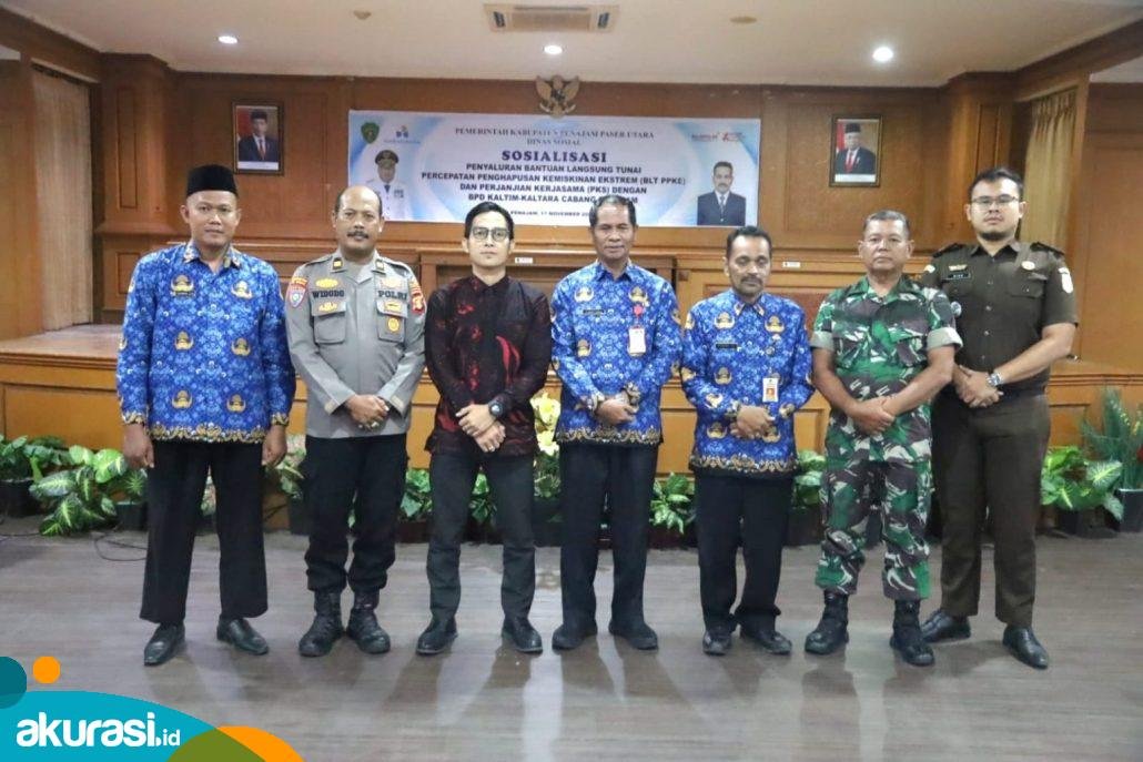 Melalui BLT PPKE, Pemkab PPU Komitmen Percepatan Penghapusan Kemiskinan Ekstrem