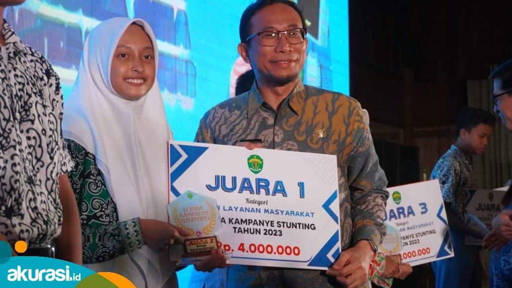 SMA 10 Samarinda Sabet Juara 1 Kategori Layanan Iklan Masyarakat Lomba Kampanye Stunting