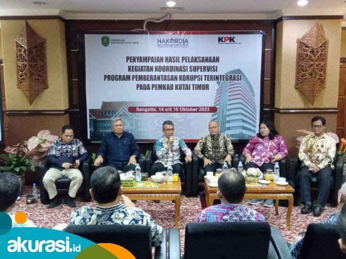 Bupati Kutim Siap Tindaklanjuti Catatan dari KPK RI