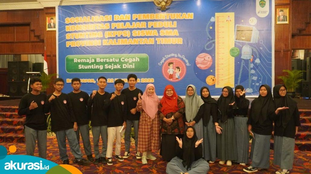 40 SMA Se-Kaltim Mengikuti Sosialisasi Pembentukan Komunitas Pelajar Peduli Stunting
