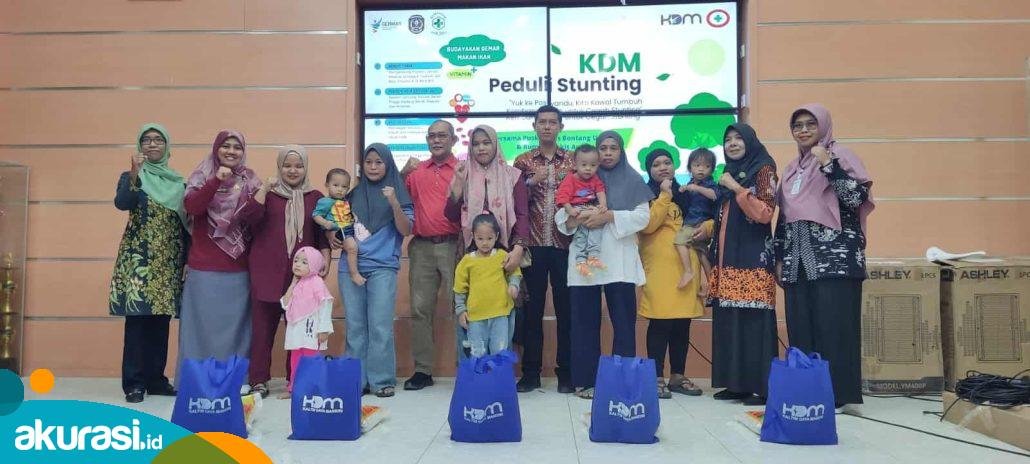 Peduli Stunting, Program KDM Penting Kembali Digelar di Posyandu Bunga Harapan Loktuan