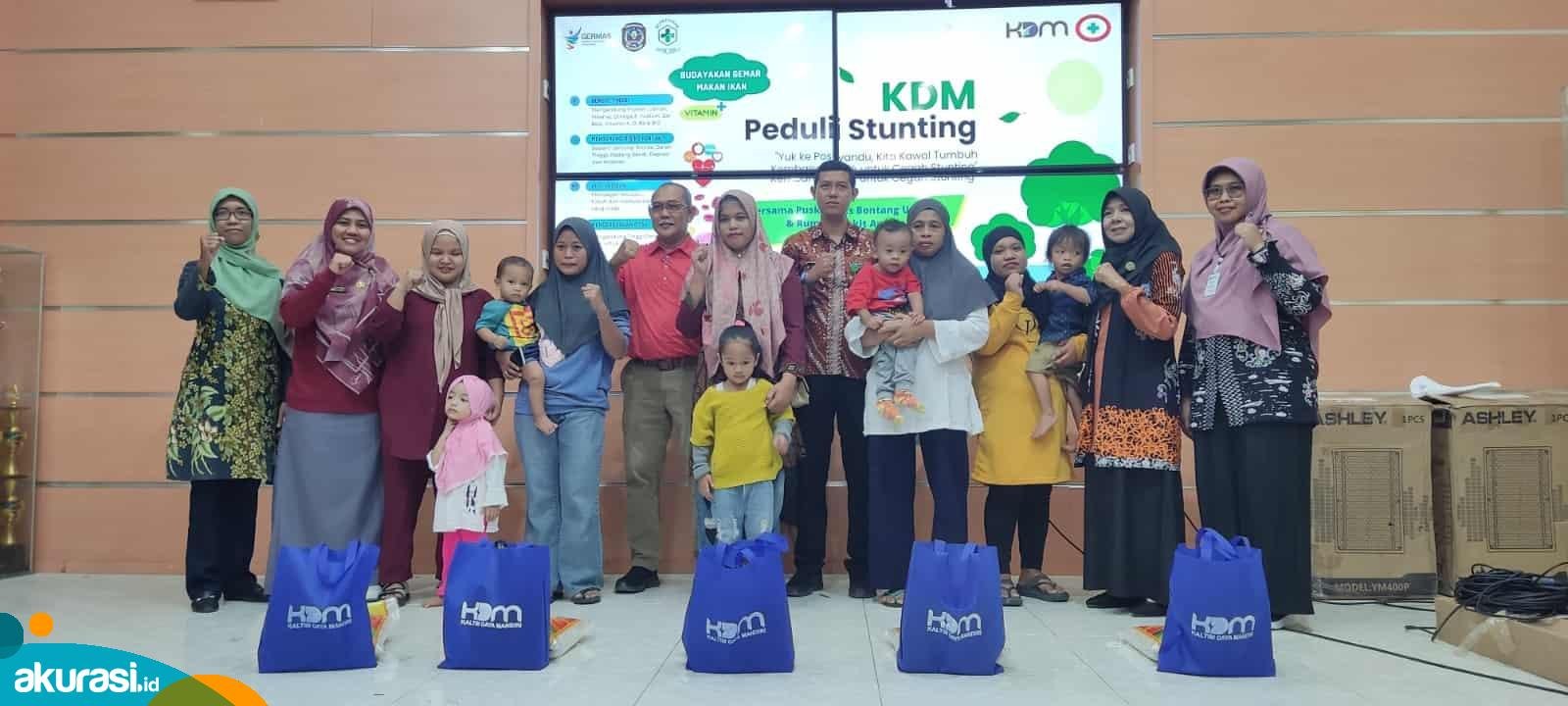 Peduli Stunting, Program KDM Penting Kembali Digelar di Posyandu Bunga Harapan Loktuan