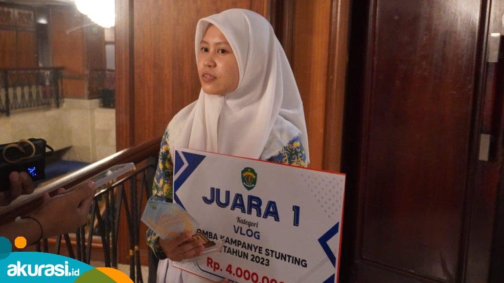 Juara 1 Kategori Vlog Lomba Kampanye Stunting Diraih SMA Negeri 1 Sendawar