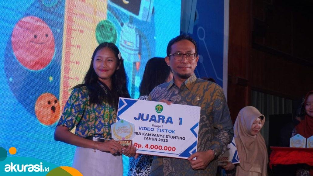Lomba Kampanye Stunting Kategori Vidio Tiktok Dimenangkan SMAN 1 Sendawar