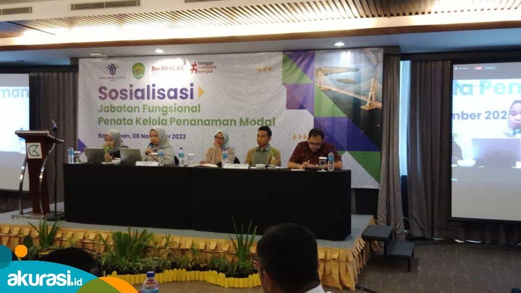 Sosialisasi Jabatan Fungsional Penata Kelola Penanaman Modal Digelar DPMPTSP Kaltim