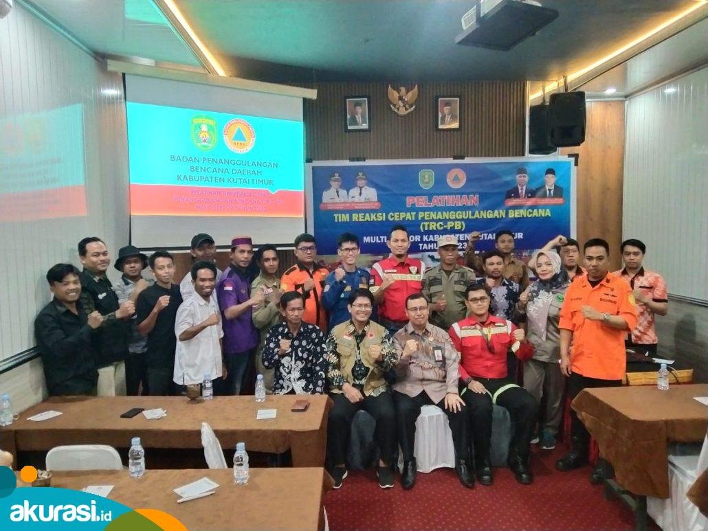 Mitigasi Bencana, Pemkab Kutim Gelar Pelatihan Tim Reaksi Cepat