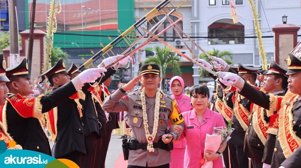 Mantan Komandan Batalyon Brimob, AKBP Alex Tobing Resmi Jabat Kapolres Bontang