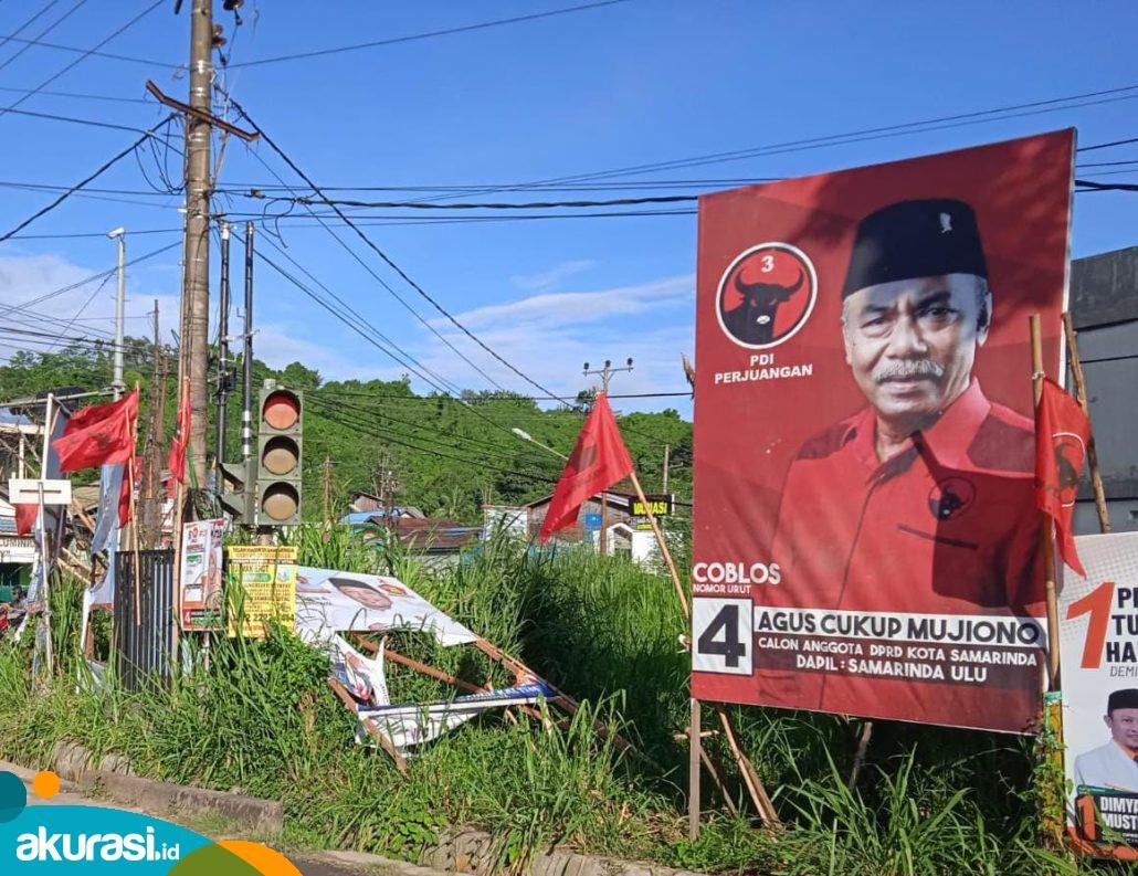 Sengaja Rusak APK, Bawaslu Samarinda Ingatkan Pelaku Dapat Diancam Pidana