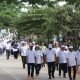 1.100 Peserta Meriahkan Jalan Santai dan Senam Bersama Hari Anti Korupsi Sedunia di Polder Sangatta