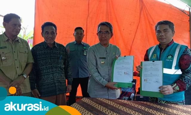 Pemkab Kutim Hibahkan Lahan untuk PLN di Desa Susuk Tengah