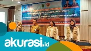 Kaji Kebutuhan Pascabencana, BPBD Kutim Gelar Pendampingan Petugas Jitupasna dan R3P