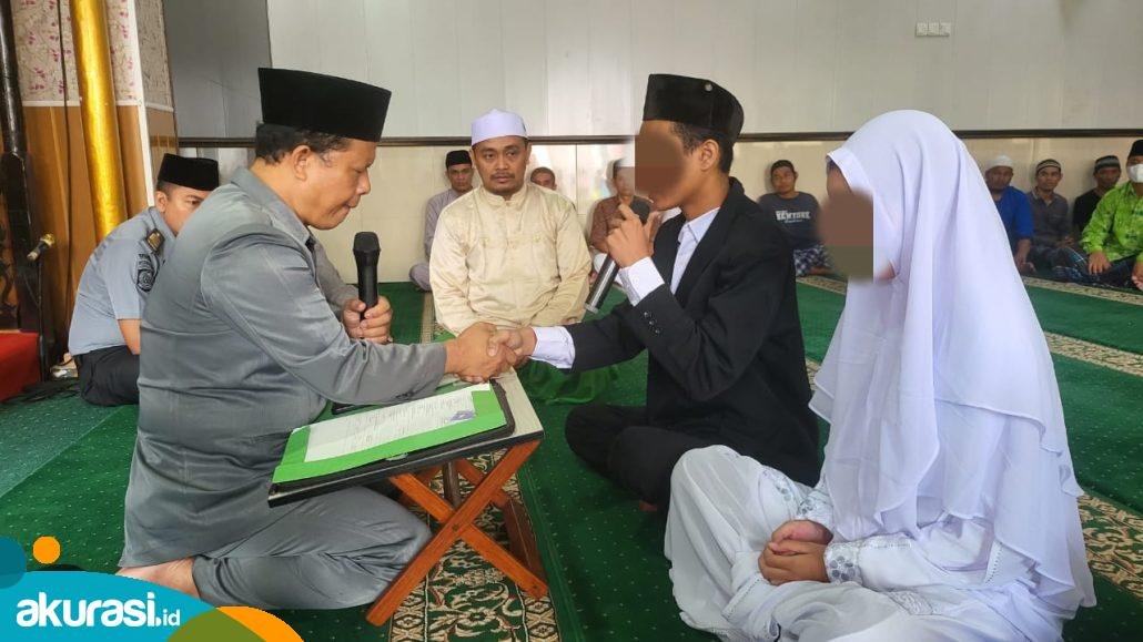 Haru! Napi Narkoba Gelar Pernikahan di Lapas Kelas II A Tenggarong