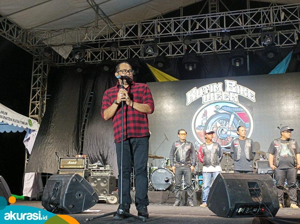 Malam Puncak Kutim Bike Week ke-8 Berlangsung Meriah, Kasmidi: Terima Kasih Sudah Jadi Tuan Rumah yang Baik