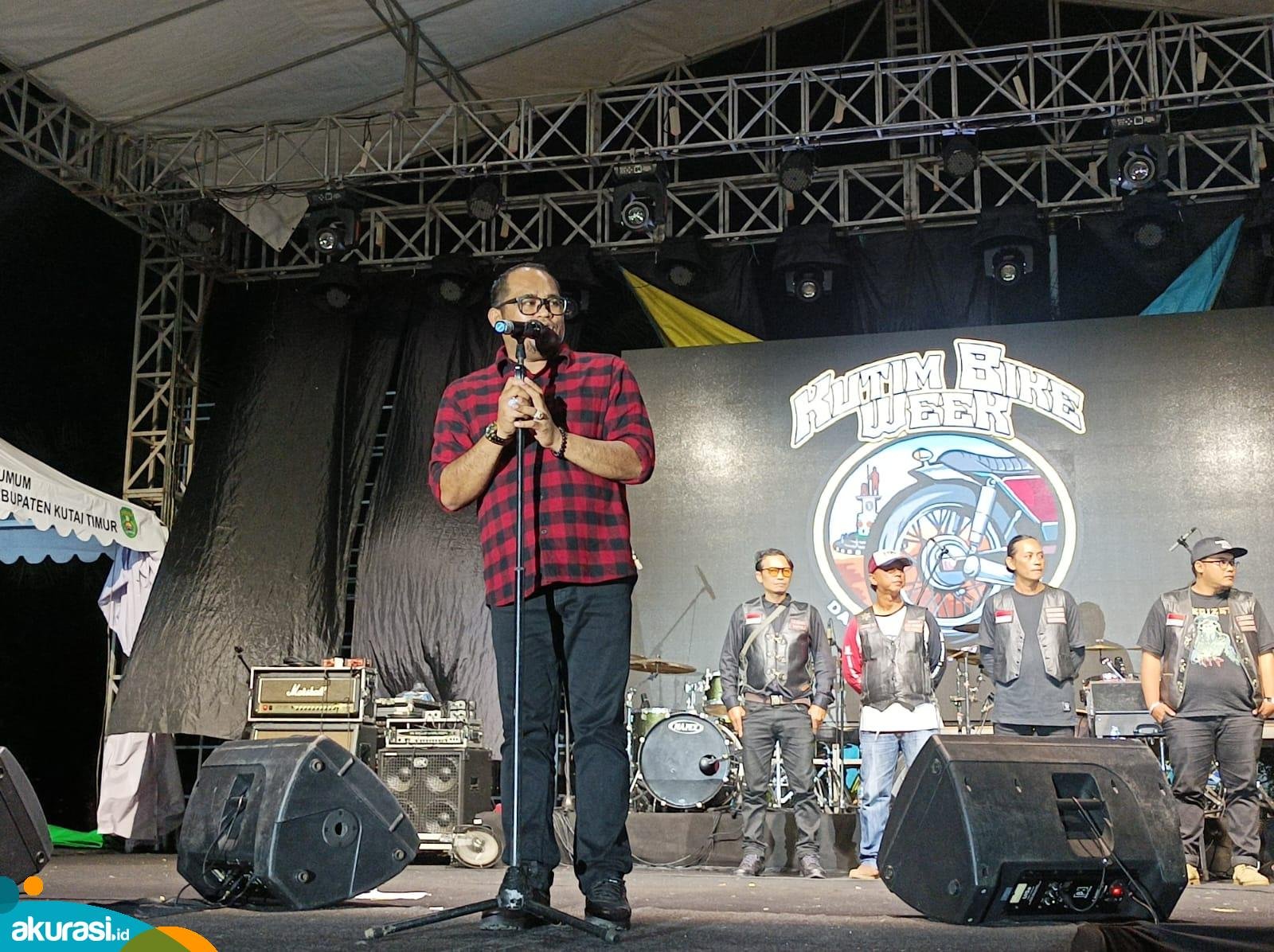 Malam Puncak Kutim Bike Week ke-8 Berlangsung Meriah, Kasmidi: Terima Kasih Sudah Jadi Tuan Rumah yang Baik