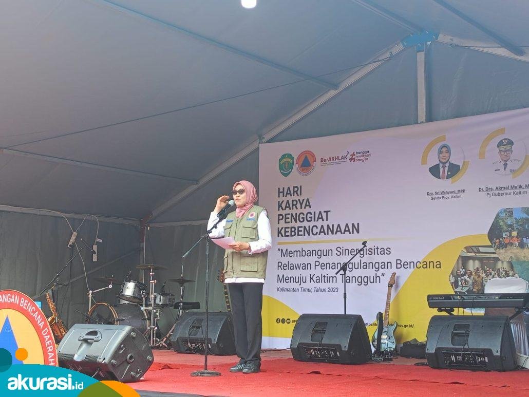 Sekda Kaltim Ajak Bersinergi Hadapi Risiko Kebencanaan