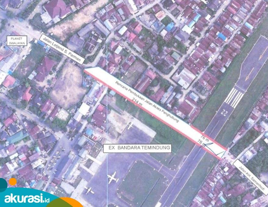 Akses Penghubung Jalan S Parman ke Jalan KH Samanhudi Kembali Dibuka Pemprov Kaltim
