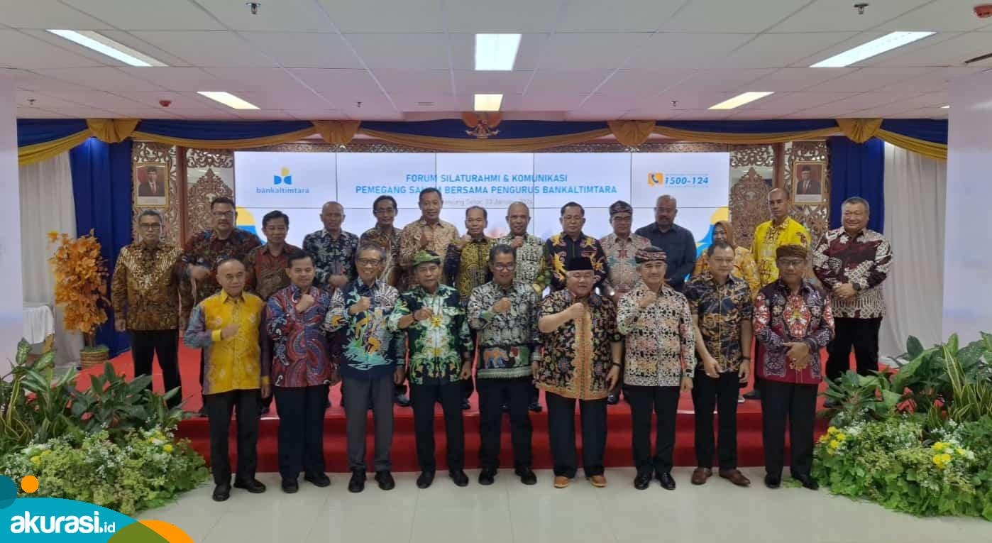 Tohar Hadiri Forum Silaturahmi dan Komunikasi Pemegang Saham Bersama PT BPD Kaltimtara