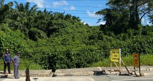 Tak Kunjung Diperbaiki, Jalan Amblas di Cipto Mangunkusumo Diprotes Dewan dan Wali Kota Bontang