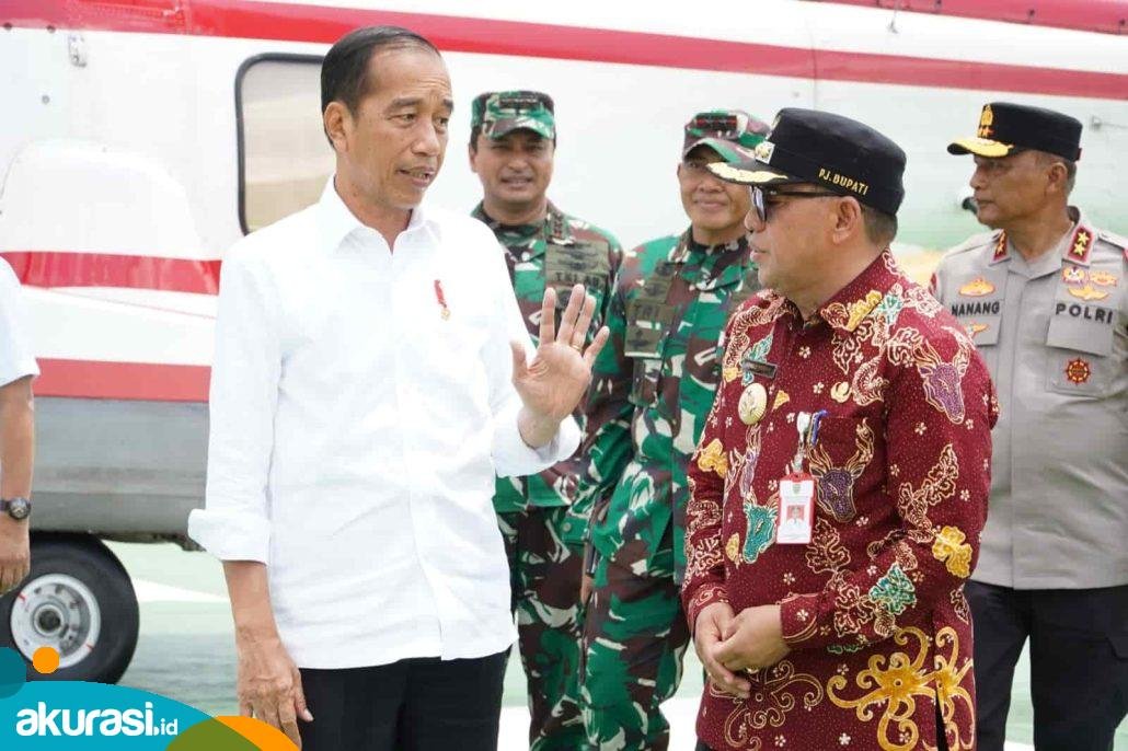 Makmur Marbun Mendampingi Presiden Jokowi Groundbreaking Proyek IKN